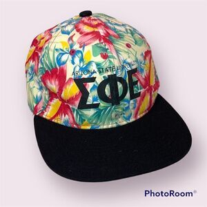 CROWN Sigma Phi Epsilon Sig Ep ASU Floral Snapback